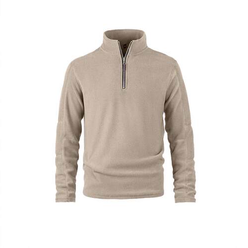 Men Stand Up Collar Zip Sleeved Hoodie Fleece Jacket Sleeves