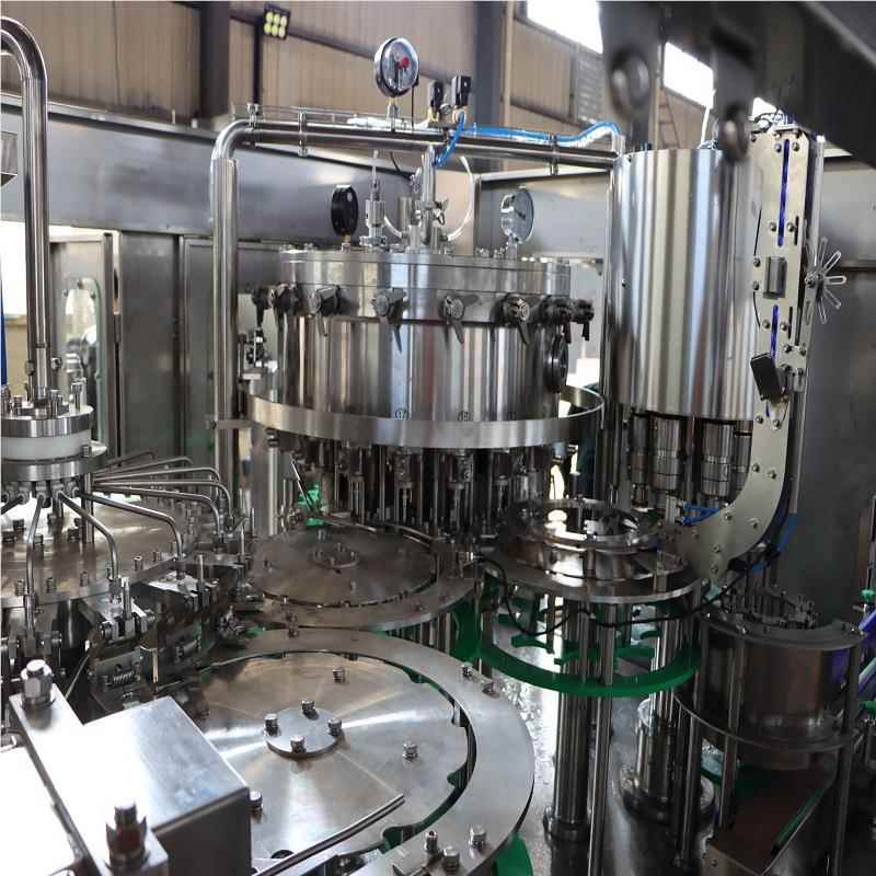 瓶装械鸡尾酒产预调酒汽酒加工机汽水灌装设备碳酸自饮料全56动生
