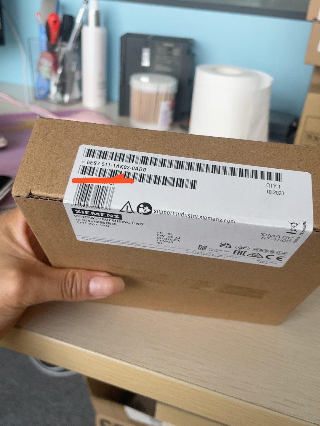 6ES7511-1AK02-0AB0全新原装正品，实物图需要