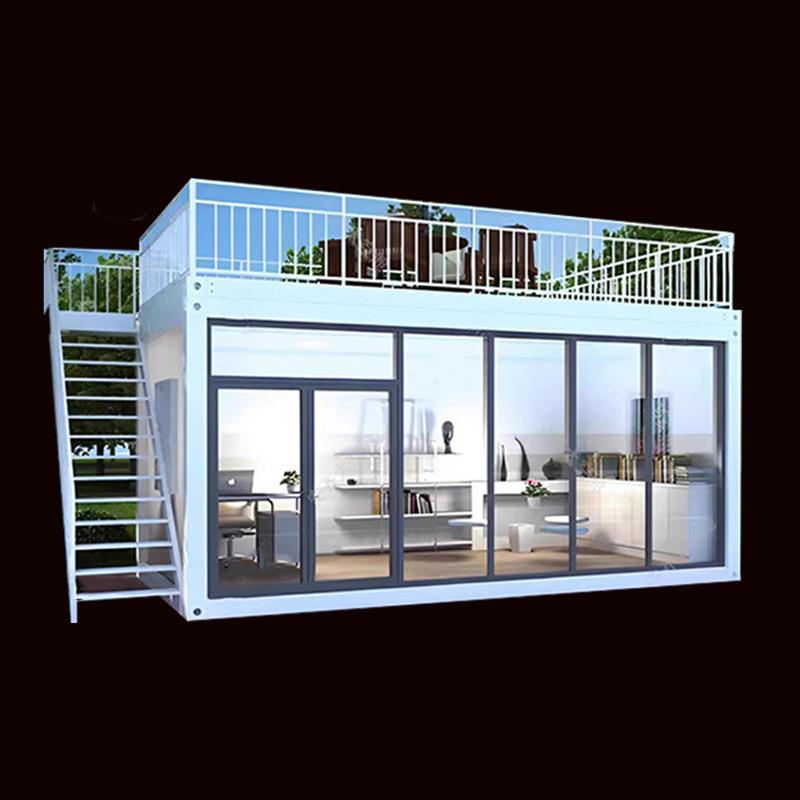 集动装移箱活动房带装修临时住人咨询客服集成房屋家用玻璃幕墙活