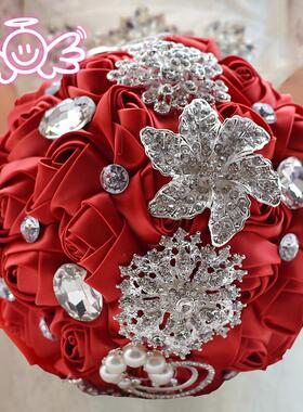 永恒天使D336婚庆用品新娘仿真花手捧花束实价