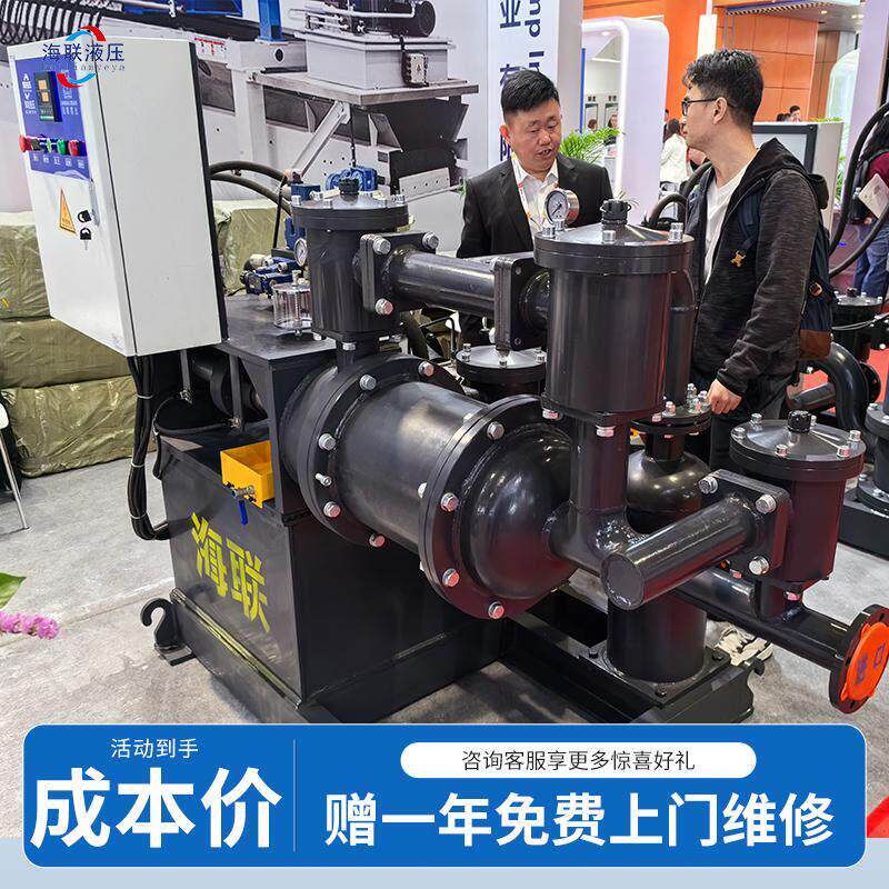 板框压滤机入料泵节能陶瓷柱塞泵大流量渣浆泵污水处理泥浆泵