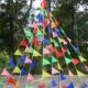 bunting party flags 22m birthday rainbow huge partie outdoor