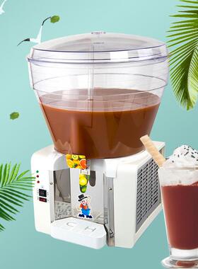 juicedispenser商用50L大容量冷热双温果汁机鸡排汉堡店用冷饮机