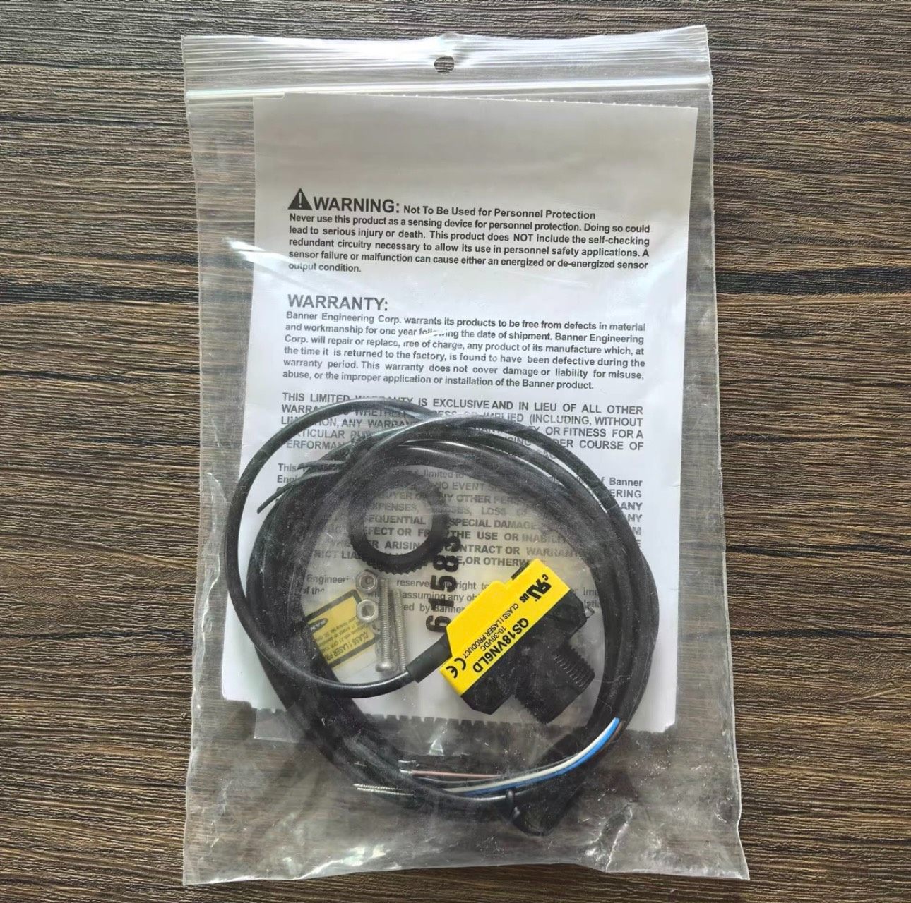 邦纳 型号 QS18VN6LD 订货号 73034 现货 全