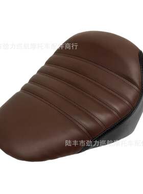 适用于印第安侦察兵bobber前坐垫前座垫司机皮座座包改装棕黑