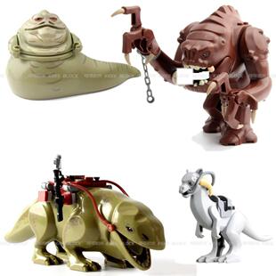 Tauntaun Blocks Ranco Dewback Figure MOC Rex Jabba Dogma