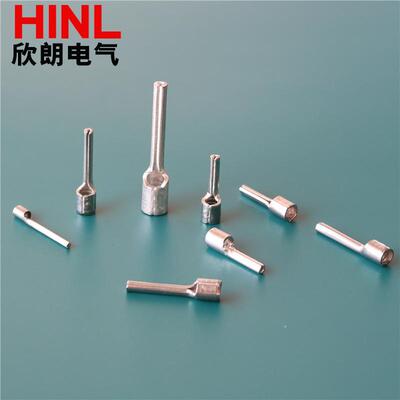 针形接线鼻子PTN2-10插针型冷压铜接线端子PTN2-12 铜线耳PTN2-18