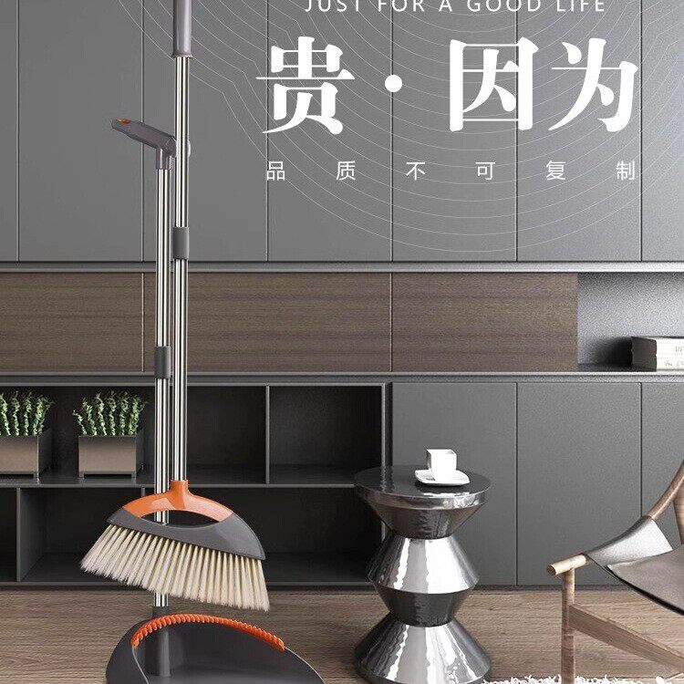 德国扫把2026新款家用扫地笤帚套装耐用软毛扫帚簸箕