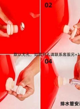 加厚大号长盆成盆人儿超童料沐浴水产养殖长方形塑盆ION大特大号