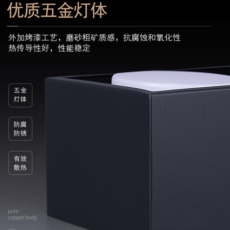 LED筒明装吸顶灯厅头斗胆四灯盒灯ASH仔灯客无主灯照明