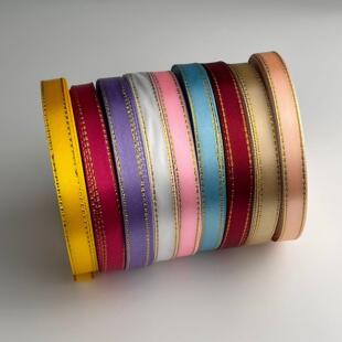 双金边红丝带红绸带彩带红色缎带交车飘带结婚喜庆飘带新书绑带绳