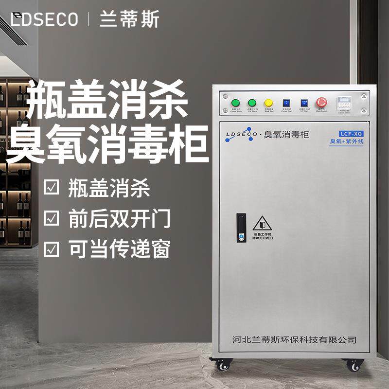 304不锈钢紫外线臭氧消毒柜 消灭包材瓶盖病菌小型柜式臭氧发生器