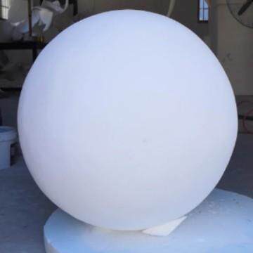 白色保利龙大小实心泡沫圆球半圆婚庆橱窗道具星空球DIY手工材料