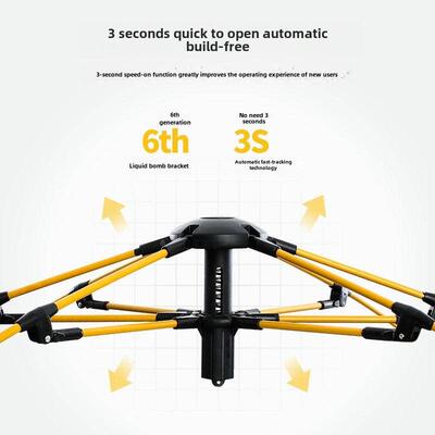 Outdoor camping tent 2-3-4 fully automatic tent户外野营帐篷