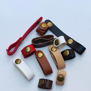 包带固定扣真皮缩短调节扣卡扣肩带缩短神器配件牛皮手提包固定夹