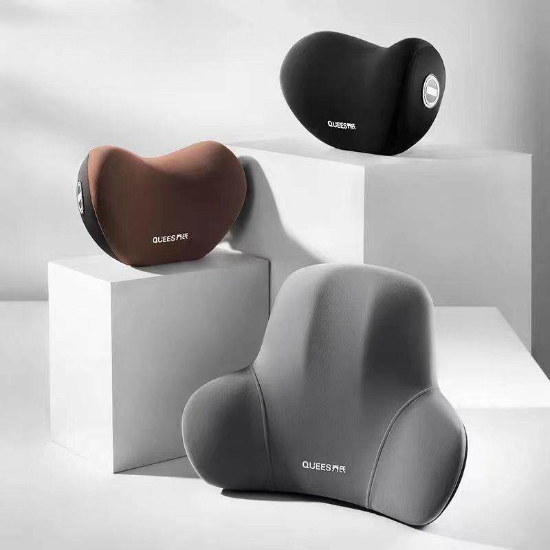 汽车腰靠护腰车用座椅腰托头枕靠枕车载靠背垫腰枕靠腰垫套装