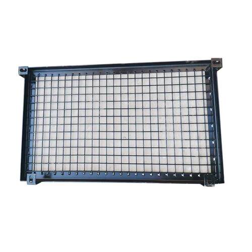 斗山挖掘机防护网75 130 150 230 260 380 500挖掘机玻璃防护网配