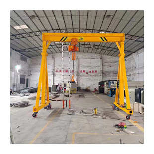 小型移动式起重龙门架 手推万向旋转龙门吊机0.5吨1吨2吨小龙门架