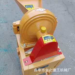 加厚型齿爪式 高粱粉碎机三相电蚕豆粉碎机 玉米粉碎机23型自吸式