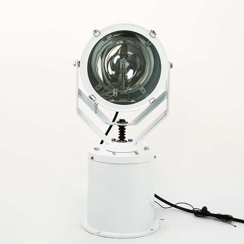 厂家批发船用探照灯 TG27-A 自动斜座集光信号灯电动遥控投光灯