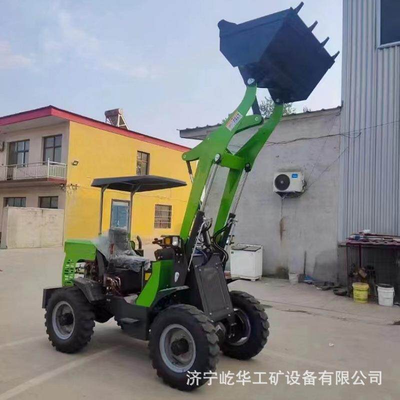 厂家供应农用小车小型电动土四驱装载机建筑工铲程地用291推工机