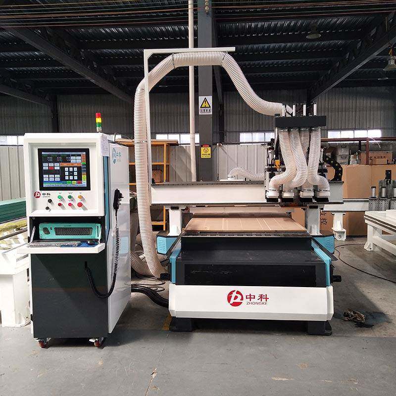 全自动数控机械四工序开料机厂家加工板式家具木工雕刻机下料机