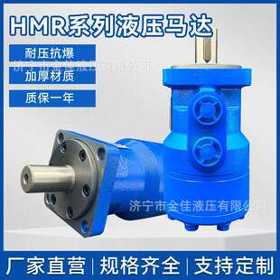 液压马达低速大扭矩BM2 OMR扫雪摆线低速大马力液压马达 BMR