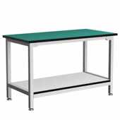 林感双层打包台操作台防静电工作台流水线工作台100 75cm尺寸