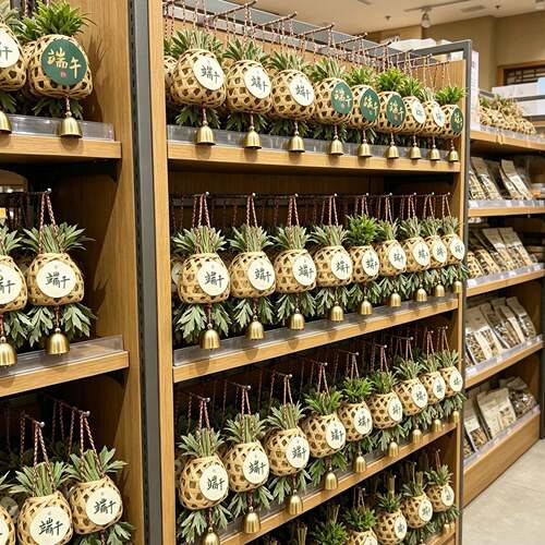 端午艾草门挂diy材料香包香囊艾草花束挂饰手工入户门装饰送人挂