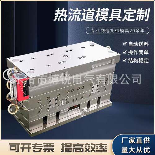 厂家乐清博锐专业生产制造封条扎带模具尼龙扎带模具热流道模具
