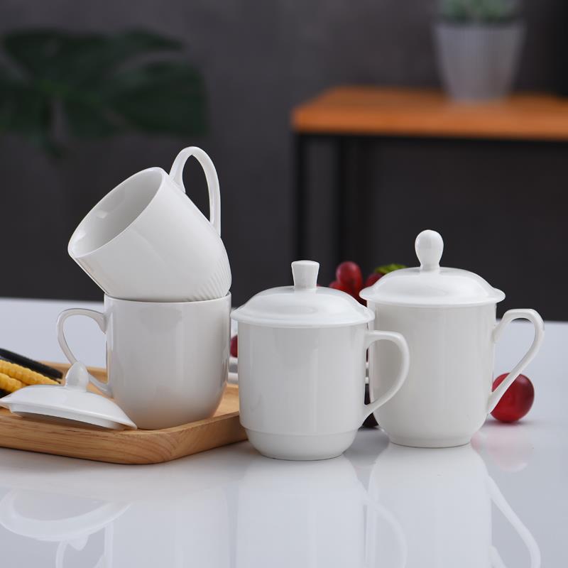 杯具瓦杯陶瓷水杯中式家用单个女生陶瓷杯茶杯主人杯子单杯会议杯