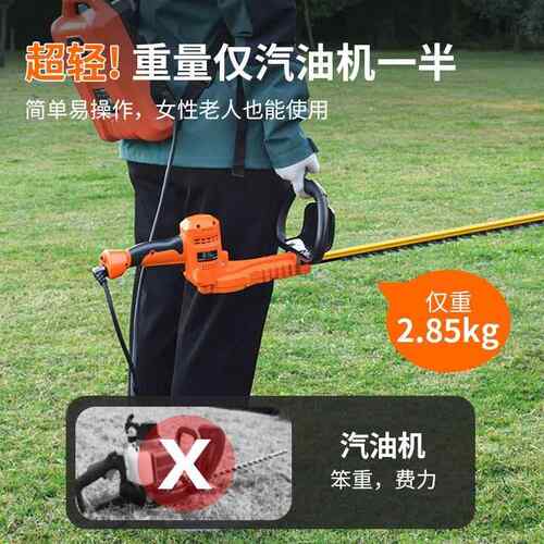 充电式茶绿化电绿篱机修剪机园林茶机树灌木QIG树球动修枝机篱笆
