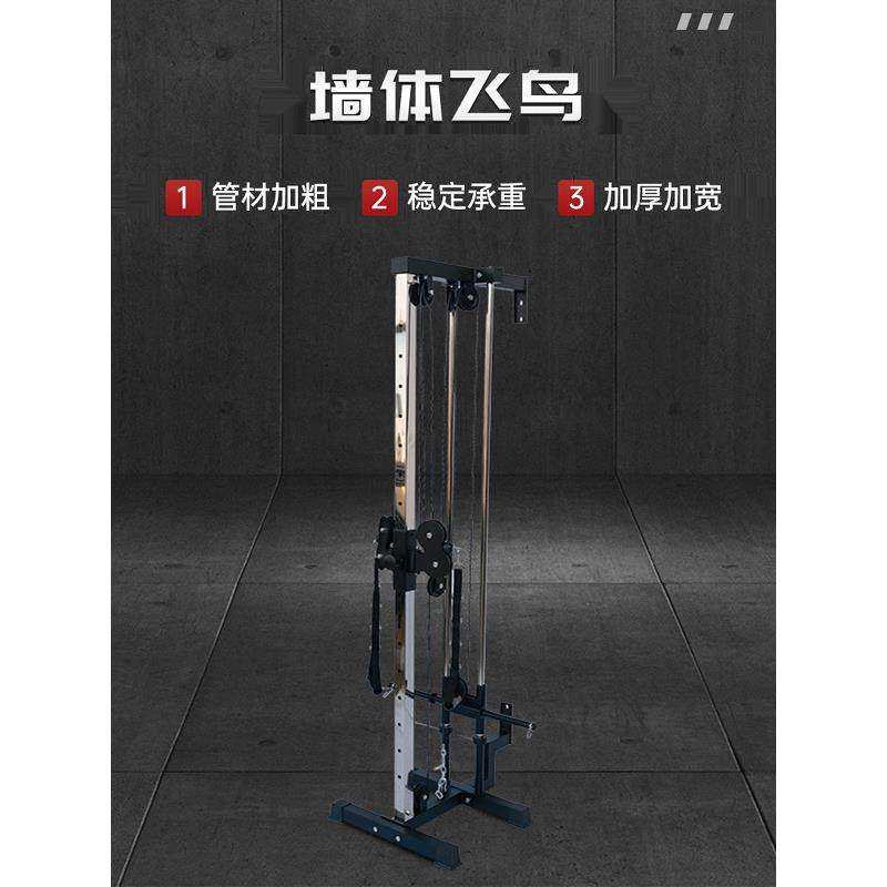 墙体大飞鸟小飞鸟高位下拉宽背肩夹胸肱三头肌综合健身肌肉训练器