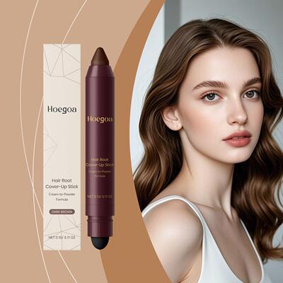 HOEGOA Deep Brown Plant Extract Root Concealer - Natural Cov