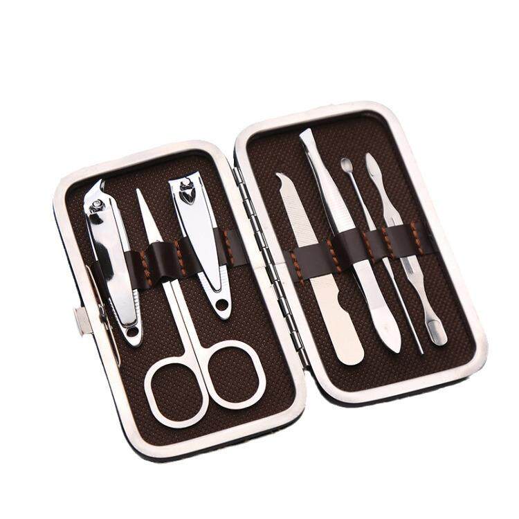 高档铁夹折叠老花眼镜盒子男女便携式老视镜套轻可穿挂皮带眼盒