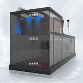 滤客厅鱼缸水族箱龙大型玻璃鱼缸弧形白家用闽江2024超新款 弯热底