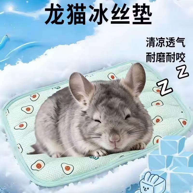 龙猫冰垫冰丝冰凉专用夏日凉席睡觉凉垫降温空调垫子神器宠物用品