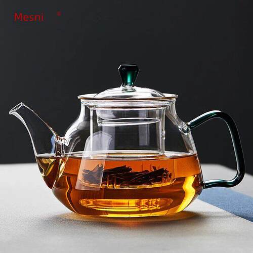 T4Kzi德国玻璃茶壶茶壶耐高温茶壶家用水壶套装花茶壶茶具