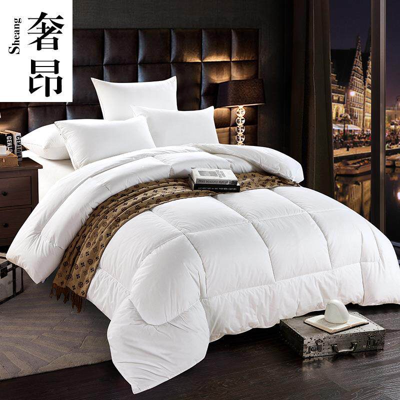厂家专用酒店宾馆被芯 四季加厚保暖全棉羽丝绒被子 床上用品