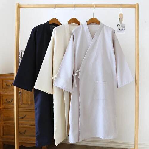 C 15952 Japanese Style Cotton Kimono Robe 日式和服睡衣