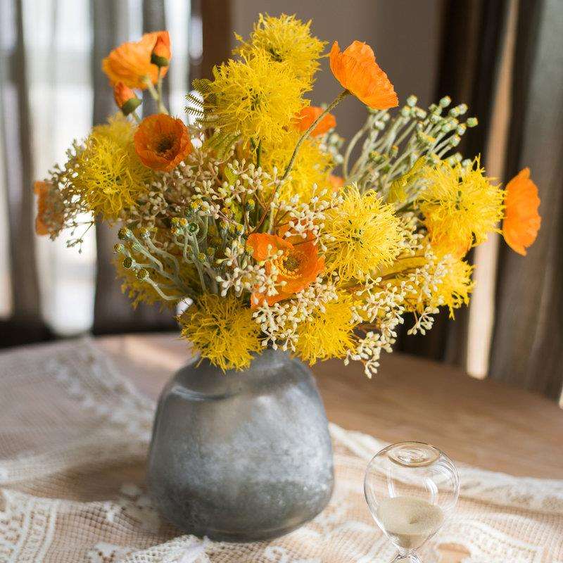 非菲设计师花束文艺插花手捧花客厅装饰摆件餐桌花摆件礼