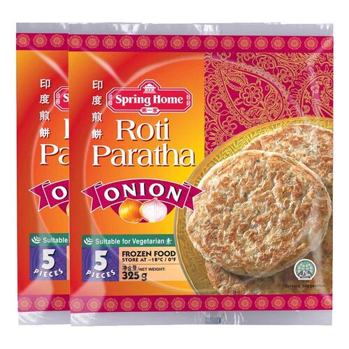 新加坡家/Spring Home洋葱味印度煎饼325g葱抓饼印度煎饼早餐