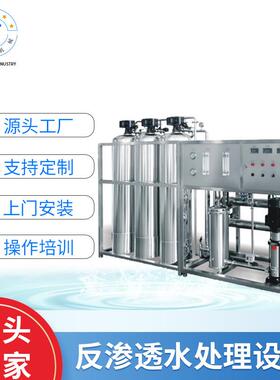 不锈钢大型反渗透水处理设备 工业水处理设备去离子净水器
