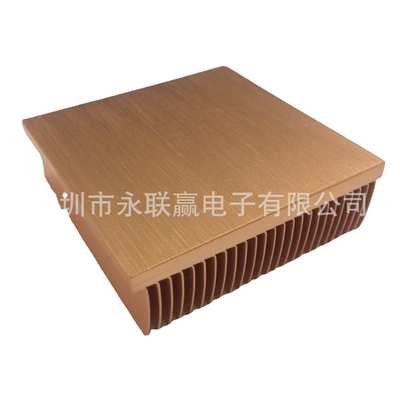 专业产紫铜散热片50x50x15mm  电脑散热片 电子散热片