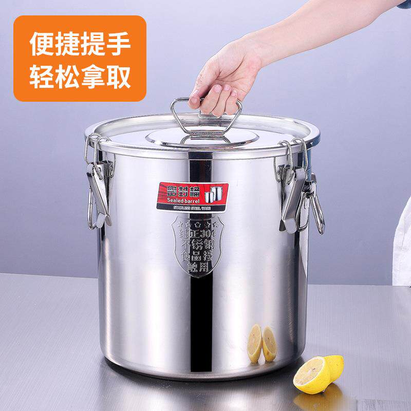 发锈钢密封桶酿酒酵桶大量油桶304加不厚蒸馏桶密25-60cm封发容酵