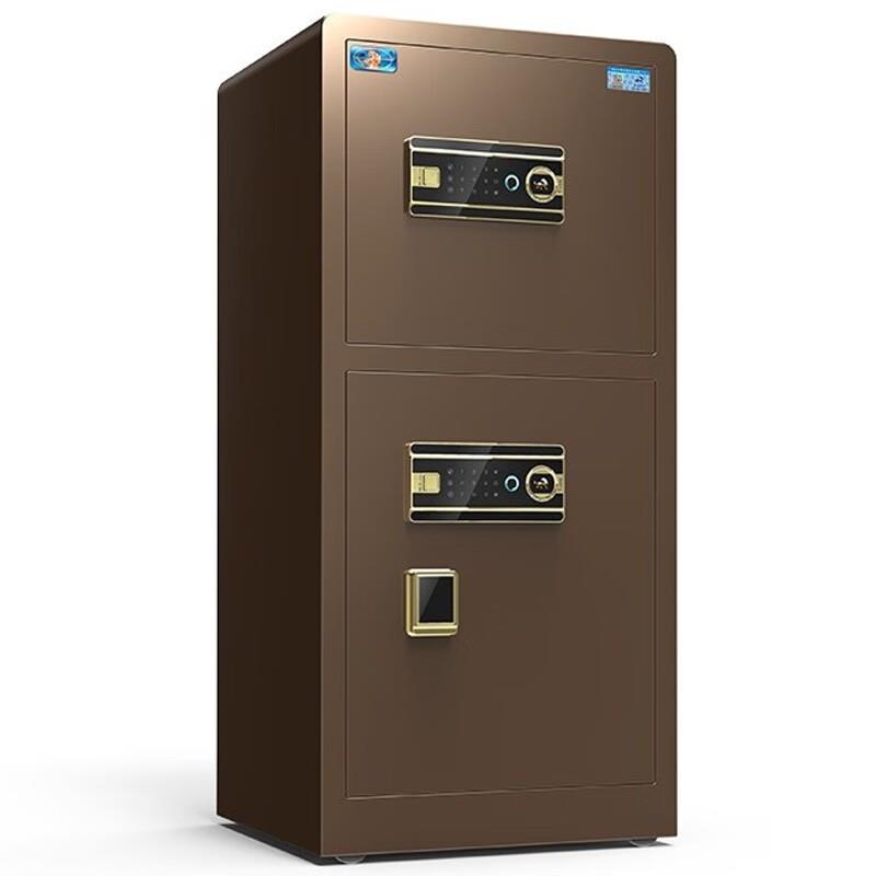 虎牌保险柜家用办公大型指纹密码保险保管柜全钢防盗双门入墙财务