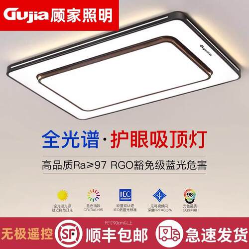 客厅灯2025新款大气主灯现代简约大厅led吸顶灯具套餐组合卧室灯