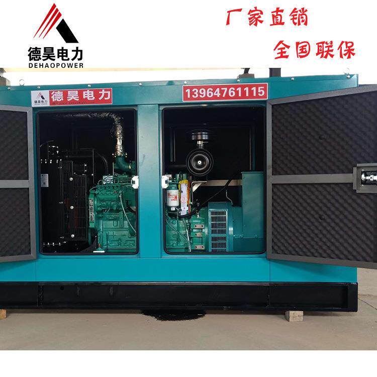 50kw柴油发电机组抗洪施工发电机设备空滤降噪发电机组