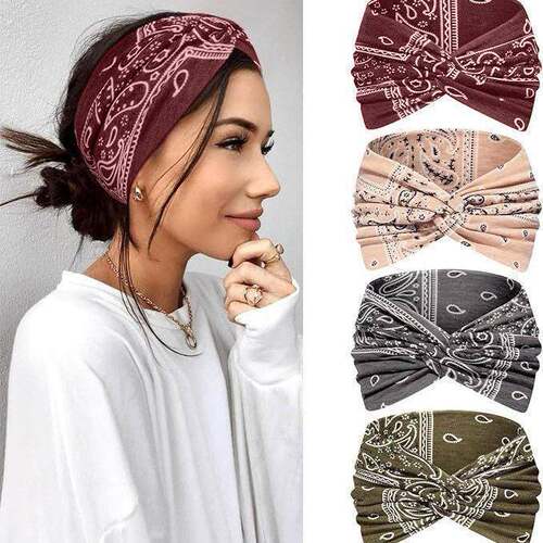 Headbands Women Non Slip Super Bands Elastic Hair Womens